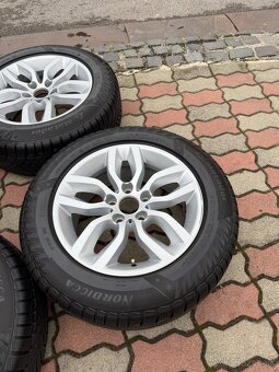 Bmw komplet disky so zimnými pneu 5x120 225/60 R17 - 2