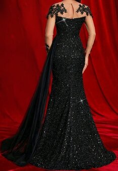 Spoločenské večerné plesové šaty č.38 - 2