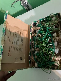 Predám svetielka zlatokov Vianocne svetielka - 2