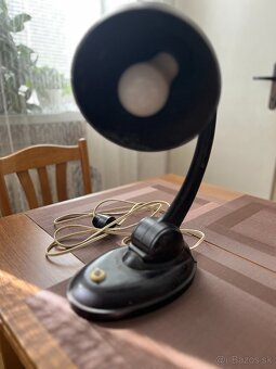 Stolná bakelitová lampa – typ 11126, funkcionalizmus / Wells - 2