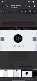 Čistička vzduchu s uv lampou a wifi - 2