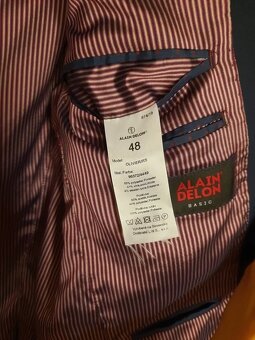 Tmavomodrý oblek Alain Delon - 2