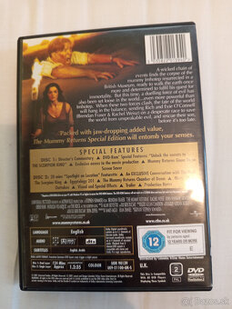 predám DVD The Mummy - Returns - 2