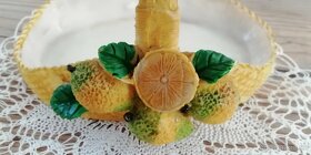 Košíček s ovocím - citrusmi - 2