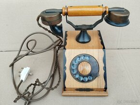 Starý telefon TESLA typ CS20, rok 1980  (20xfoto) - 2