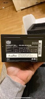 Zdroj na PC Cooler master - 2
