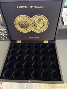 Canadian Maple Leaf 1 Oz Box na mince 30ks - 2