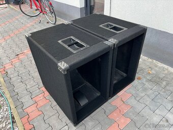 Subwoofer 2x + koncový zosilňovač Eminence Kappa - 2