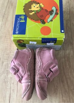 Ružové kožené barefoot topánky Protetika, Silvana, 24, 18 E - 2