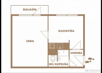 Prenajom / Predaj 1izbový byt - Komárno - 2
