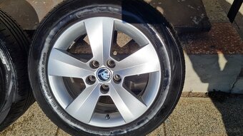 R15 5x100 škoda matone + 185/60R15 letne - 2