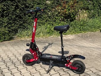 Elektricka kolobežka Nanrobot D4 3.0 Fire Red - 2