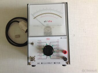 AC MILLIVOLT METER, ELEKTRONKOVY VOLTMETER MERACE UROVNE - 2