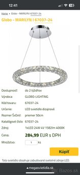 Luxusný luster Globo - 2