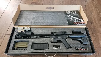 Airsoft Delta Armory AR15 KeyMod 10 [DA-B06] + vylepšenia - 2