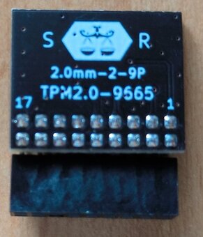 TPM 2.0 modul LPC 18 Pin (napr. ASRock) - 2