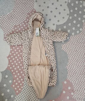 Kombinéza pre dievčatko na zimu H&M veľ. 68 (nová) - 2