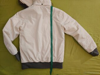 Zimná biela bunda BPC Ponprix veľkosť 152/158 na 12-13 ročné - 2