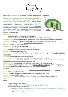 Prijímačky na medicínu - Biológia - 2