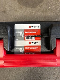 WURTH ELEKTRICKÁ VŔTAČKA S PRÍKLEPOM EHD 40 COMBI SDS MAX - 2