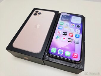 APPLE IPHONE 11 PRO MAX GOLD 64GB,ZDRAVIE BATERKY 100% - 2
