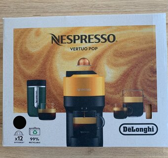 Kávovar Nespresso Vertuo Pop DeLonghi-čierna farba - 2