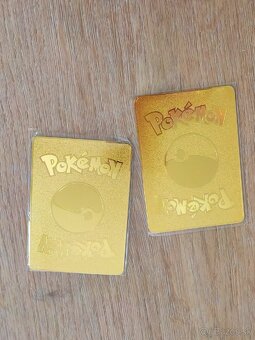 Kovové pokemon karty - 2