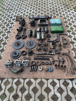 Diely motor zetor 25 - 2