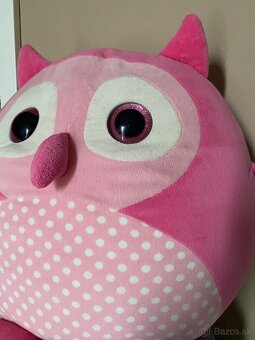 Obrovská plyšová hračka sova - 2