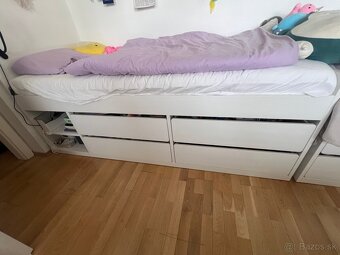Predame 2 postele s uloznym priestorom - 2