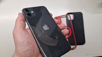 Apple iPhone 11 black 64GB + obaly - 2