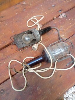 Prenosná dielenská montážna lampa s mriežkou - 2