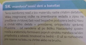 Nosič manduca - 2