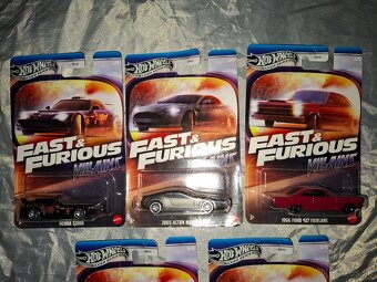 Sada hotwheels Fast and Furious - 2