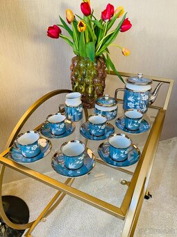 Retro nová kávová/čajová súprava Valaská Belá vhodná ako dar - 2