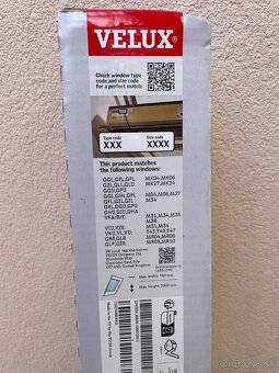 VELUX sieť proti hmyzu - NEPOUŽITÁ - 2
