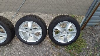 Sada elektrónov dezent 6Jx15 H2 s pneu semperit 195/50 R15 - 2