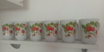 Kosiky,šálky poháre podnosy taniete - 2