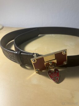 Gucci kožený opasok – originál - 2