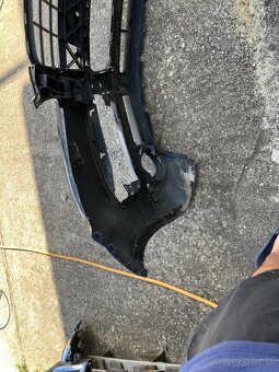 Predni naraznik audi q7 06-09 cerny spoiler - 2