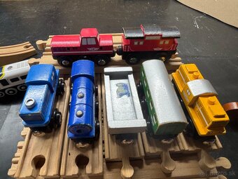 Drevený vláčik s prislusenstvom - 2