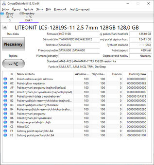 2.5" 120GB SSD disky - 2
