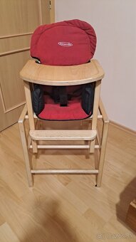 Detská jedálenska stolička 2v1 - 2