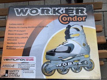 Kolieskové korčule Worker Condor - 2