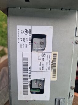 Originál autorádio škoda - 2