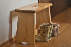 Drevený stolček - 2