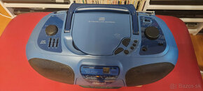 Predám rádiomagnetofón s CD Philips AZ-8052 - 2