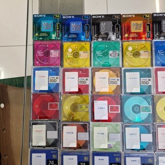 Minidisky...Sony,TDK,Maxell,Fuji... - 2