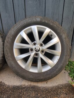 Škoda kolesá 16" + pneumatiky 205/55/R16 - 2