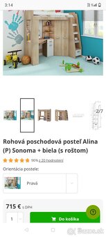 Poschodová detská posteľ - 2